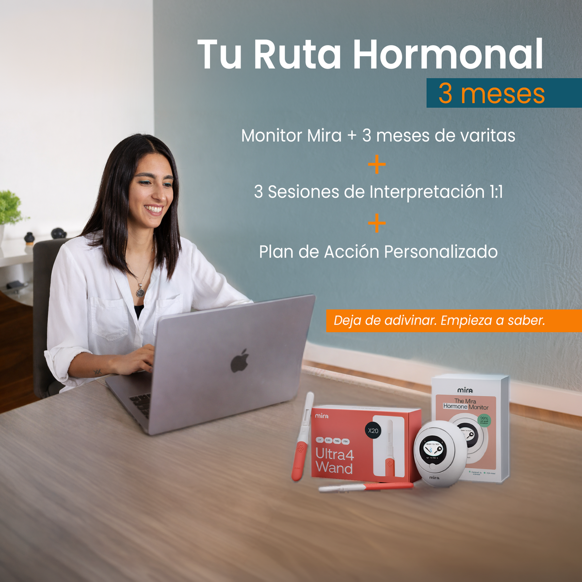 Mira Ultra4 Kit + Sesión 1:1 (3 meses)