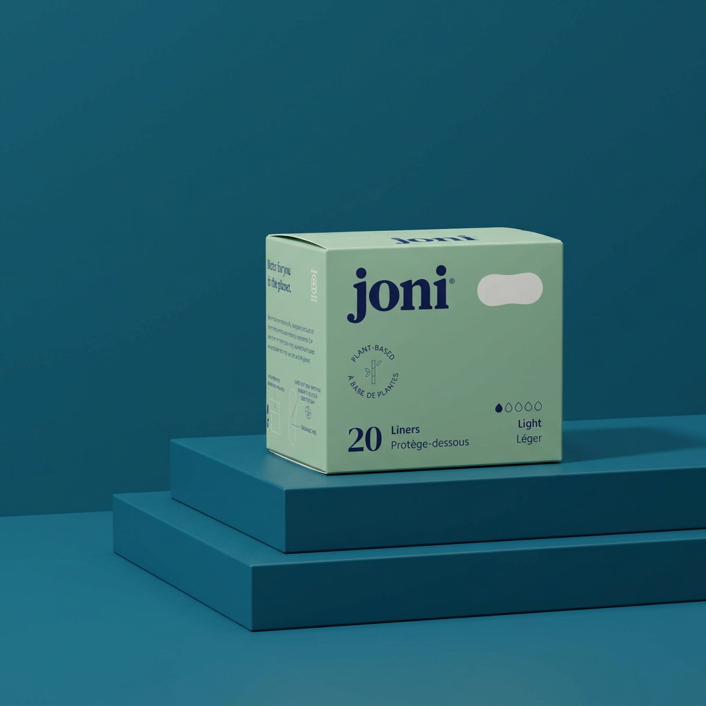 Protectores Diarios Joni de Bambú Orgánico – Sin Fragancia | 20 Unidades