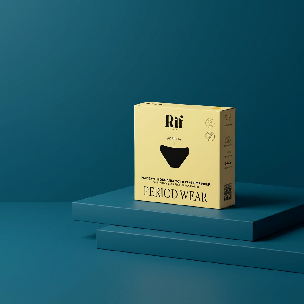 Panties Menstruales Rif Care de Algodón Orgánico – Absorbentes y Reutilizables