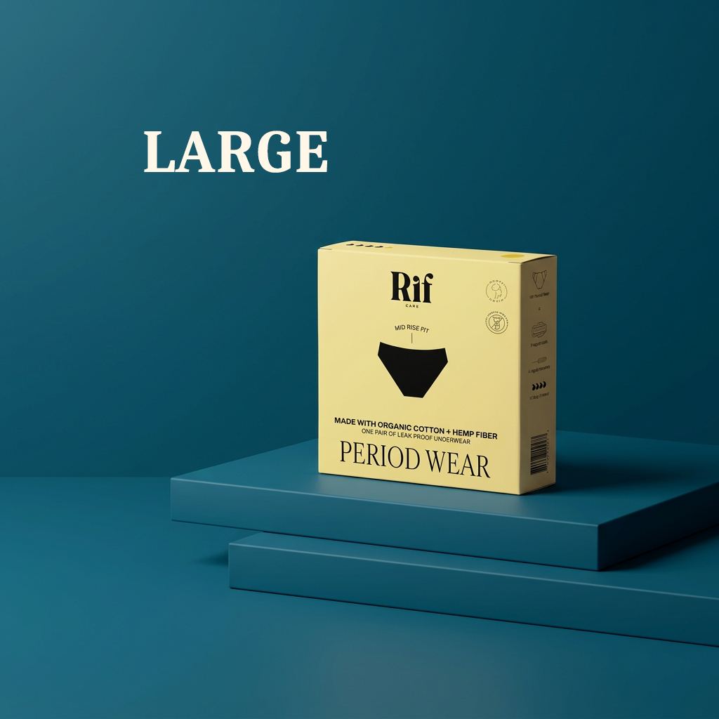 Panties Menstruales Rif Care de Algodón Orgánico – Absorbentes y Reutilizables